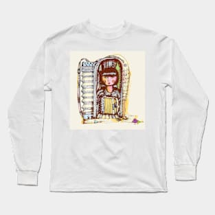 music with birds Long Sleeve T-Shirt